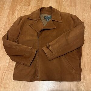 Vintage Ralph Lauren Country Authentic Dry Goods Made in the USA Leather Jacket